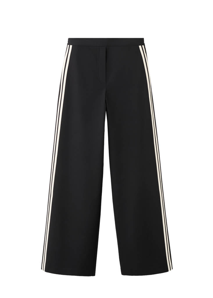 Pantalon Combiné Rayures