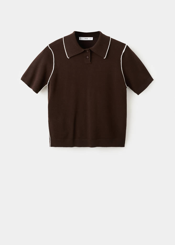 Pull-Over À Rayures Contrastantes