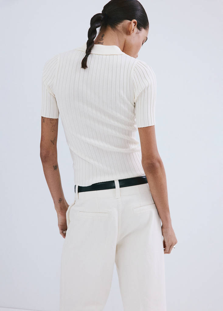 Pull-Over Maille Col En V