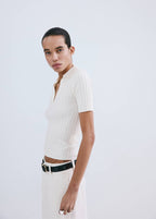 Pull-Over Maille Col En V