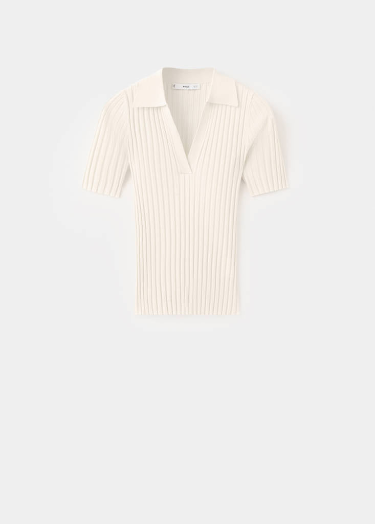 Pull-Over Maille Col En V