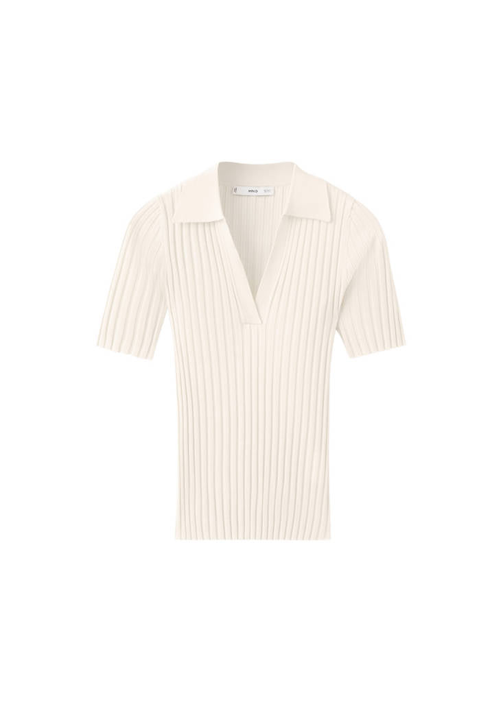 Pull-Over Maille Col En V