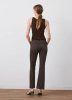 Jean Sienna Flare Crop