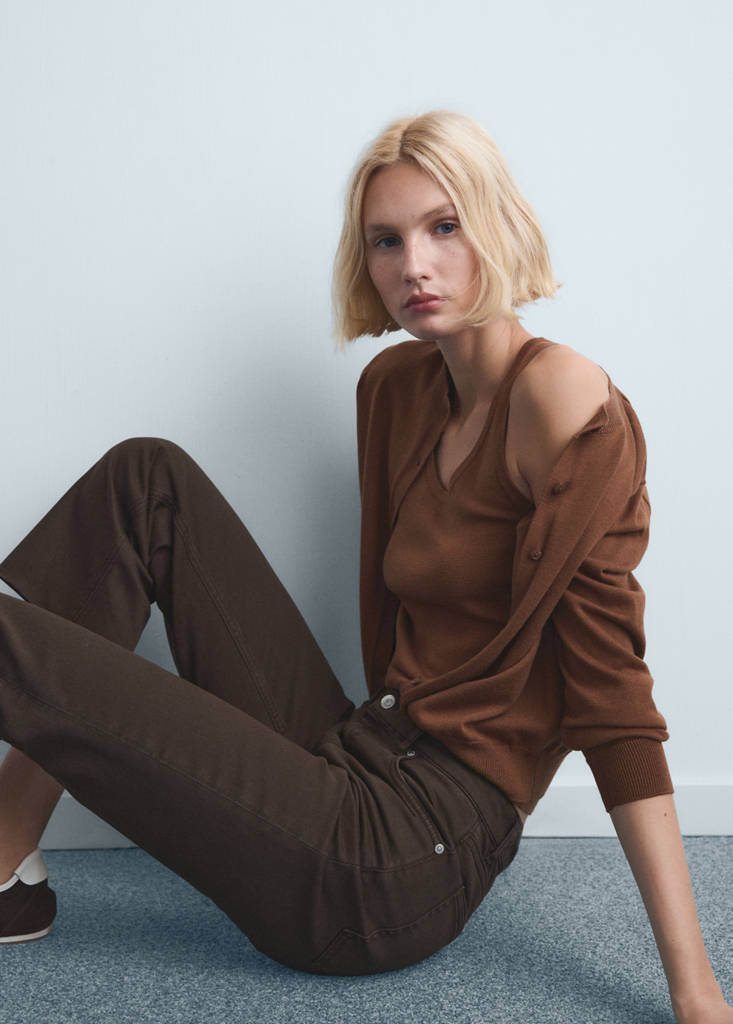 Jean Sienna Flare Crop