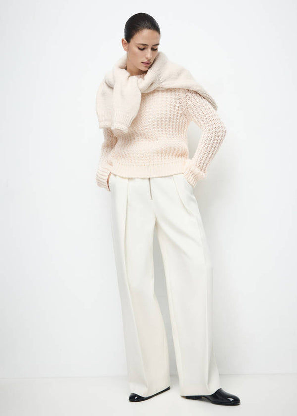 Pull En Maille Ajourée