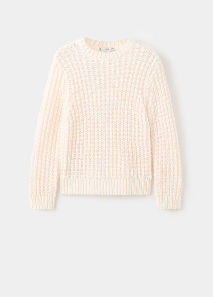 Maglione In Maglia Traforata