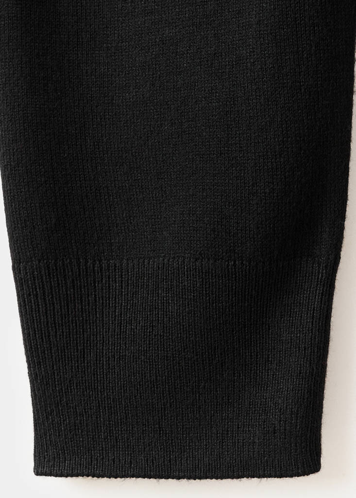 Jersey De Punto Fino Con Cuello Redondo