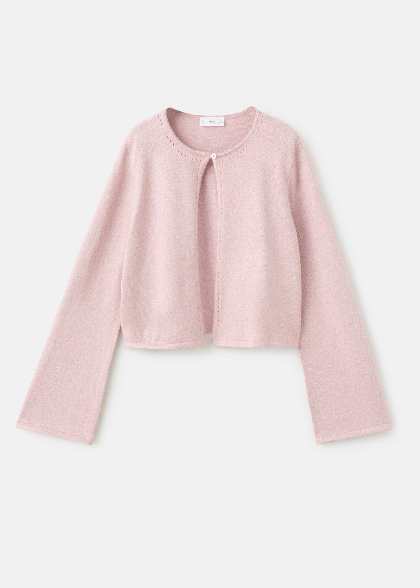 Cardigan Aysha Rose Poudré - Fille