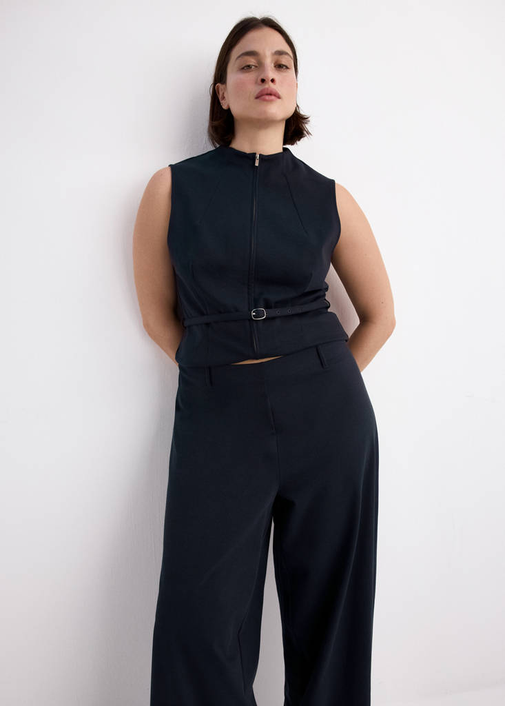 Pantalon Lyocell Droit
