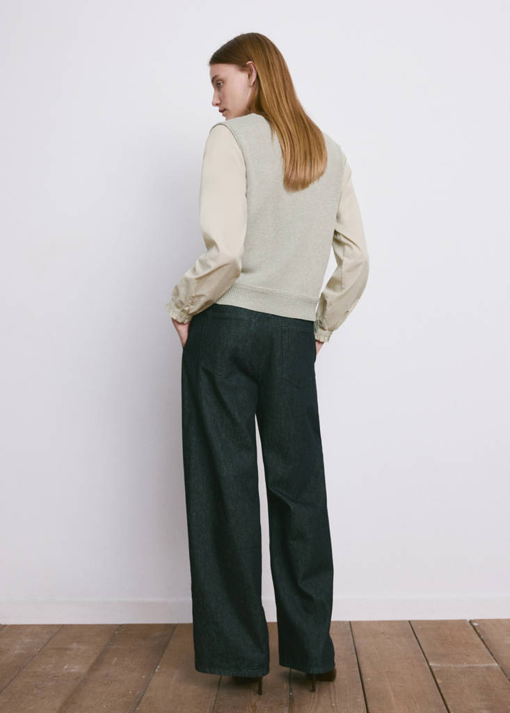 Pull-Over Maille Combinée