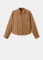 Chemise Rayée Avec Détail Strass