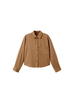 Chemise Rayée Avec Détail Strass