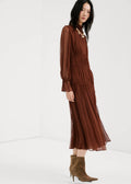 Robe Plissée Gaze