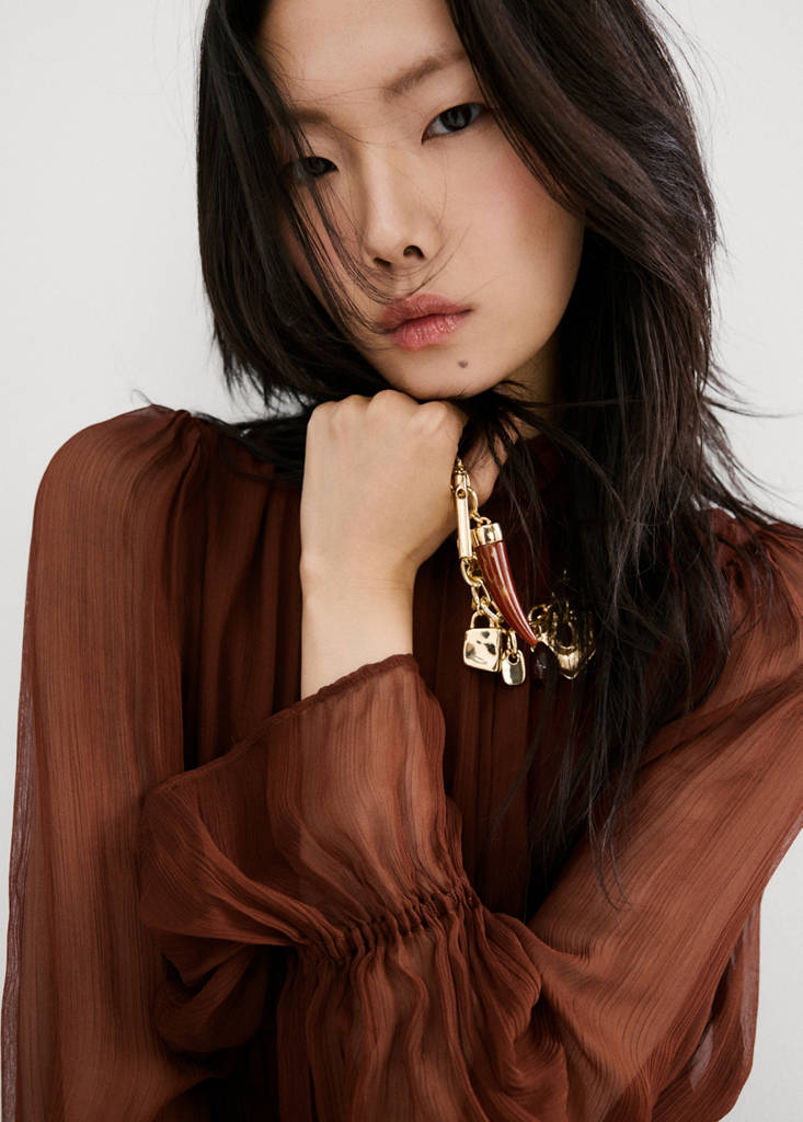 Robe Plissée Gaze
