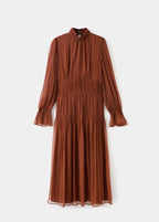 Robe Plissée Gaze
