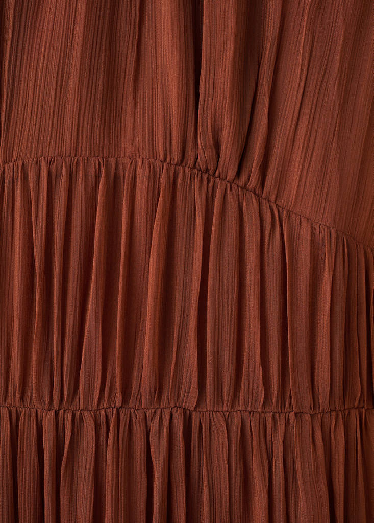 Robe Plissée Gaze