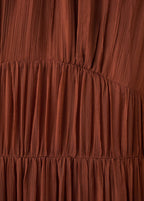 Robe Plissée Gaze