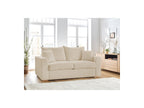 Convertible Straight Sofa Express Opening - Augustin - Bouclé Fabric - 140X200