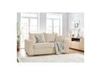 Straight Convertible Sofa with Express Opening - Augustin - Bouclé Fabric - 160X200