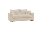 Convertible Straight Sofa Express Opening - Augustin - Bouclé Fabric - 140X200
