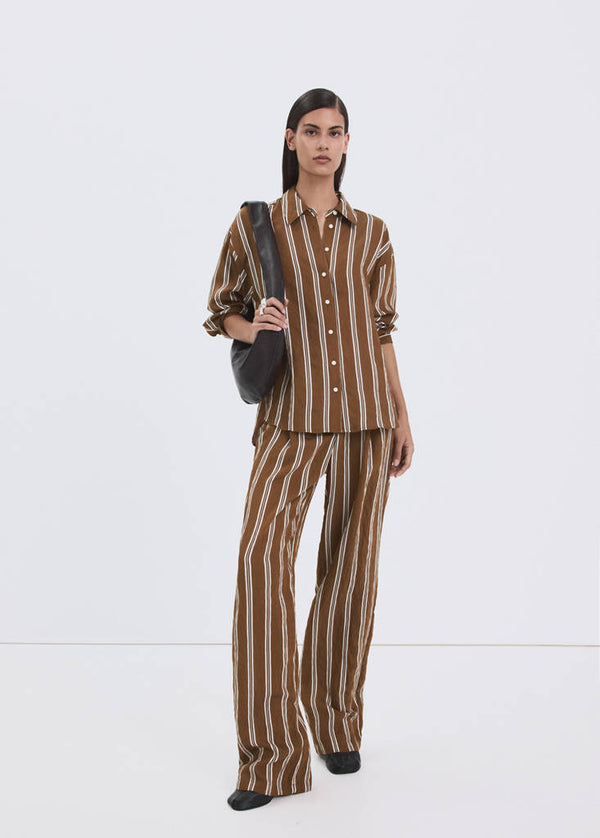 Chemise Droite Rayures