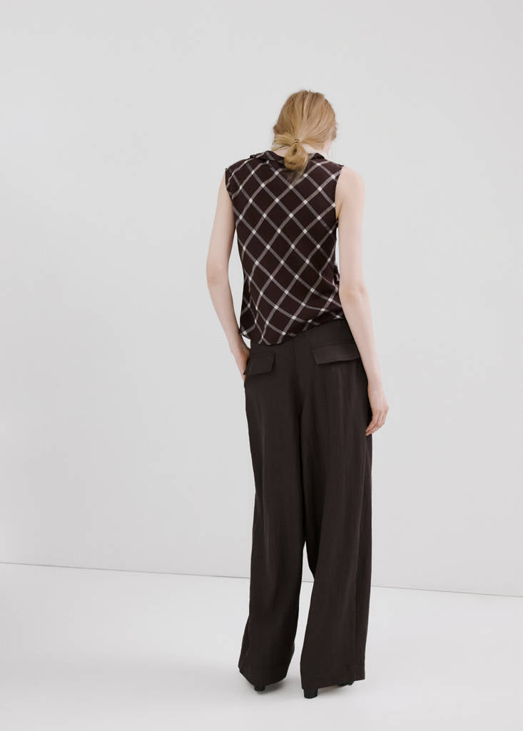 Pantalon Lyocell Taille Normale