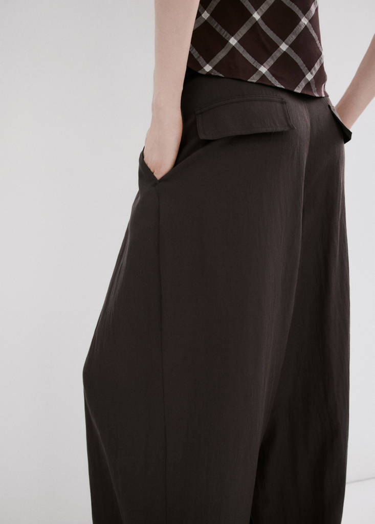 Pantalon Lyocell Taille Normale