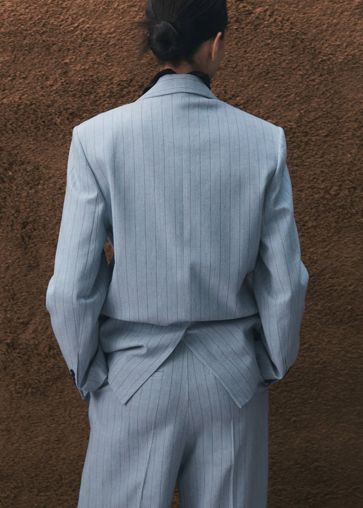 Blazer Costume Rayures Tennis