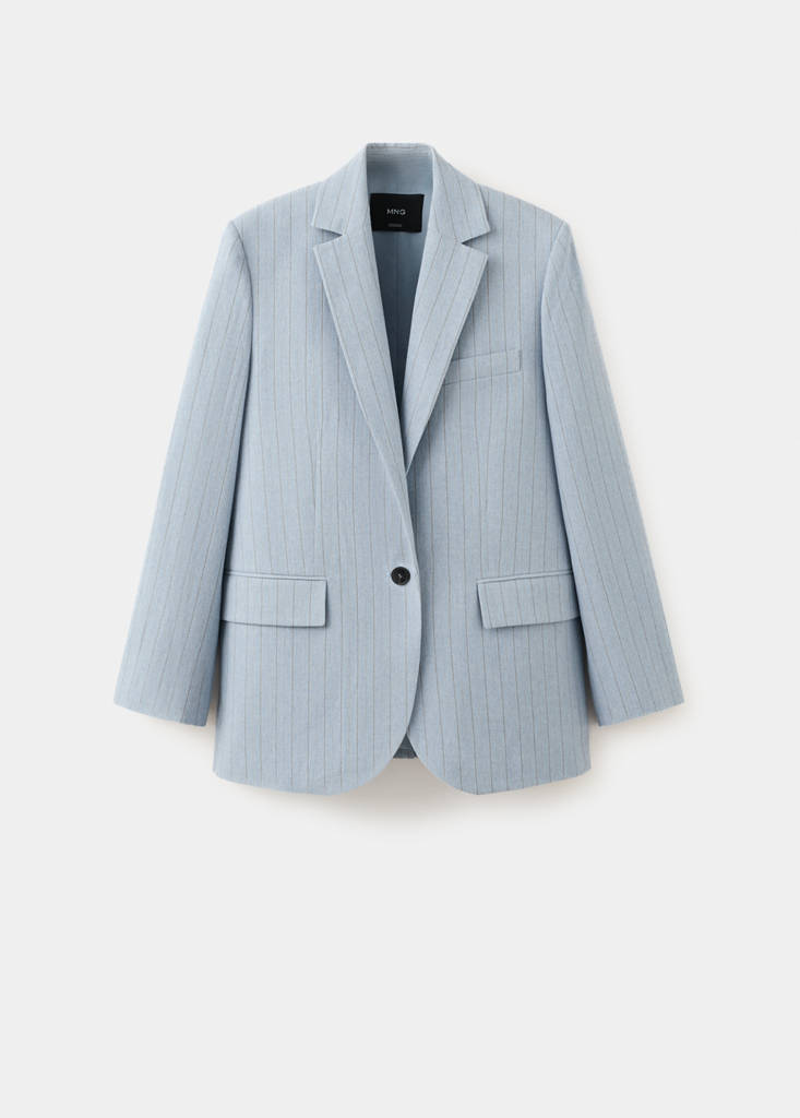 Blazer Costume Rayures Tennis