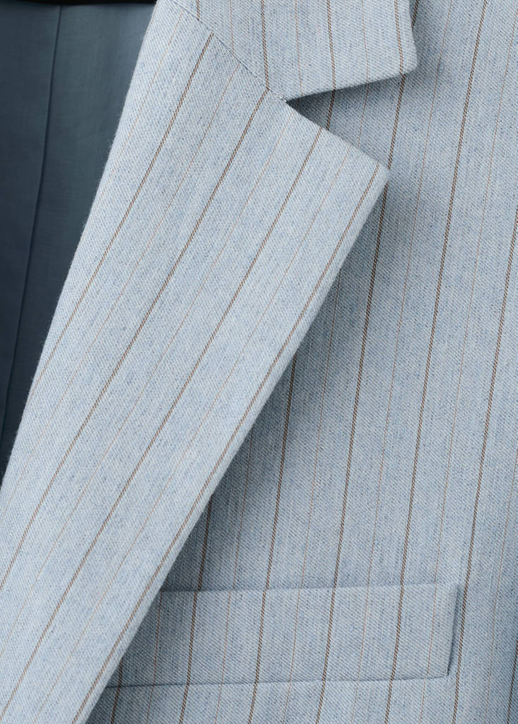 Blazer Costume Rayures Tennis