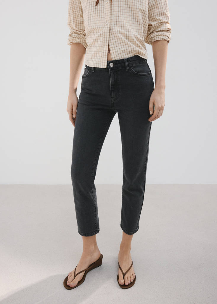 Jean Claudia Slim Crop