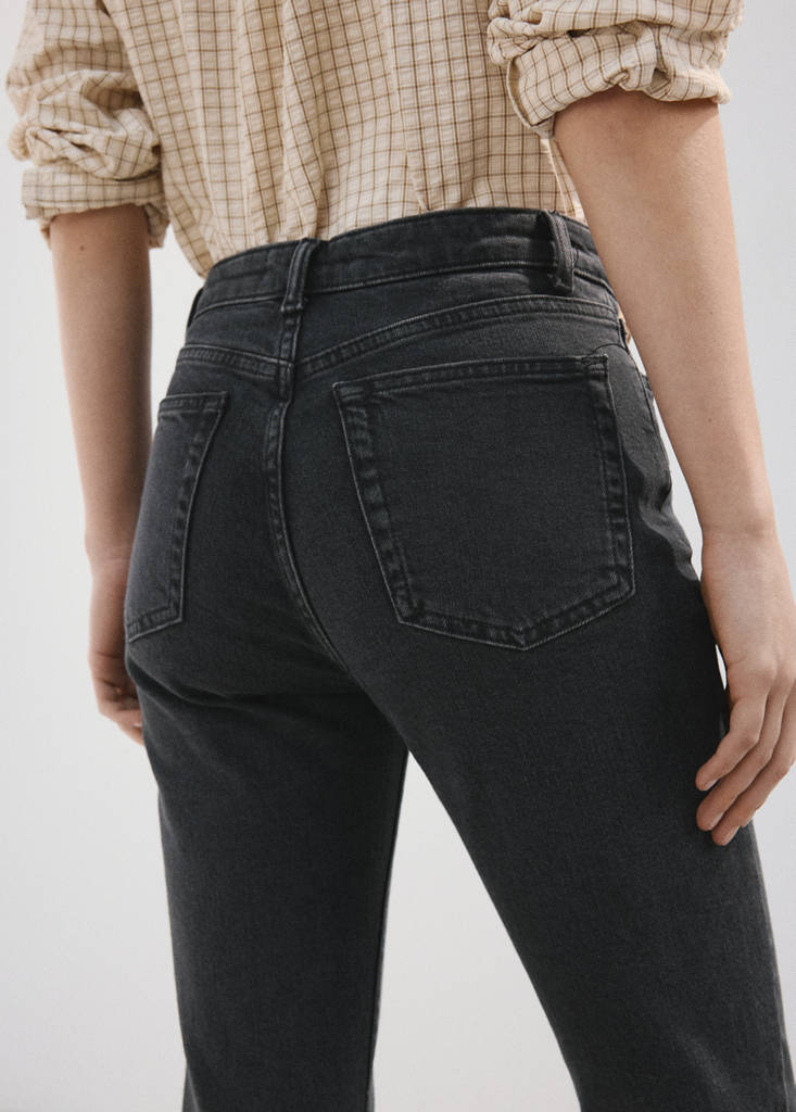 Jean Claudia Slim Crop