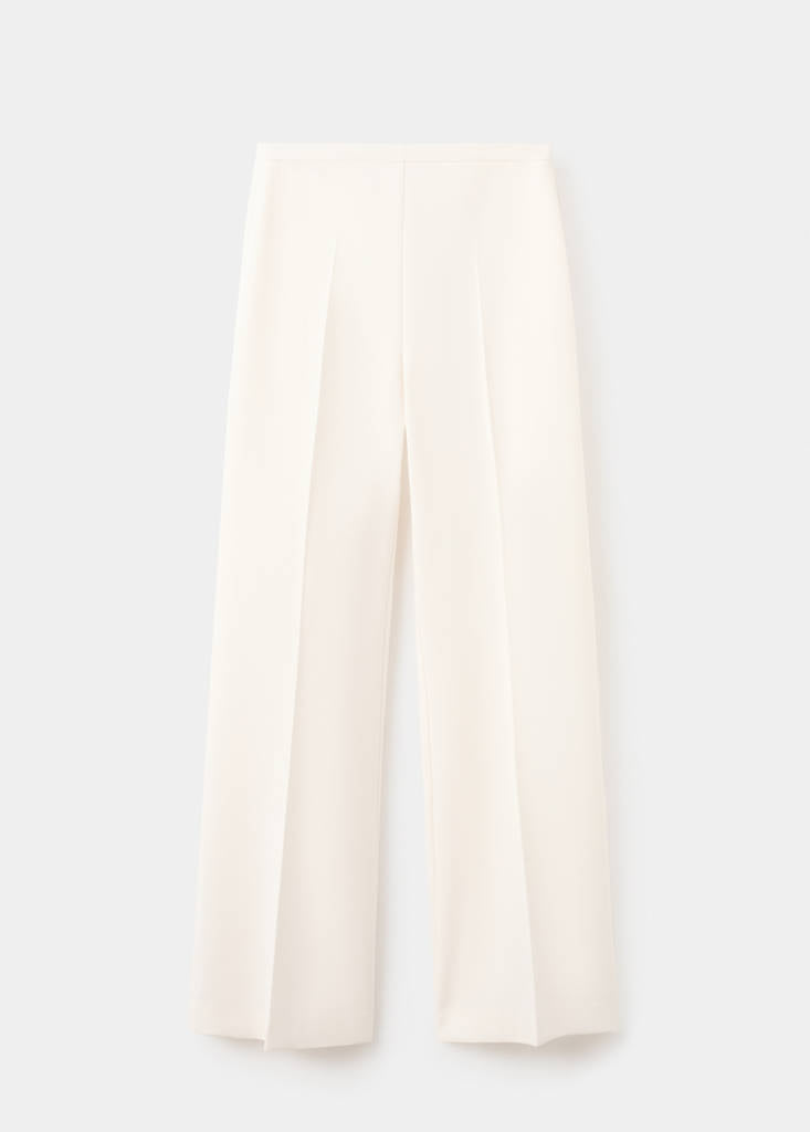 Pantaloni da abito a vita alta