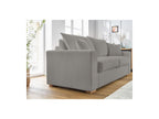 Straight Convertible Sofa with Express Opening - Augustin - Bouclé Fabric - 160X200