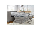 Convertible Straight Sofa Express Opening - Augustin - Bouclé Fabric - 140X200