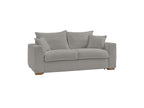 Convertible Straight Sofa Express Opening - Augustin - Bouclé Fabric - 140X200