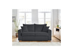 Convertible Straight Sofa Express Opening - Augustin - Bouclé Fabric - 140X200