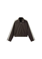 Sweat-Shirt Rayé Constrasté