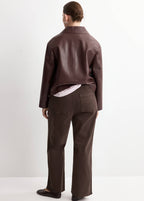 Jean Style Jupe-Culotte Catherin Taille Haute