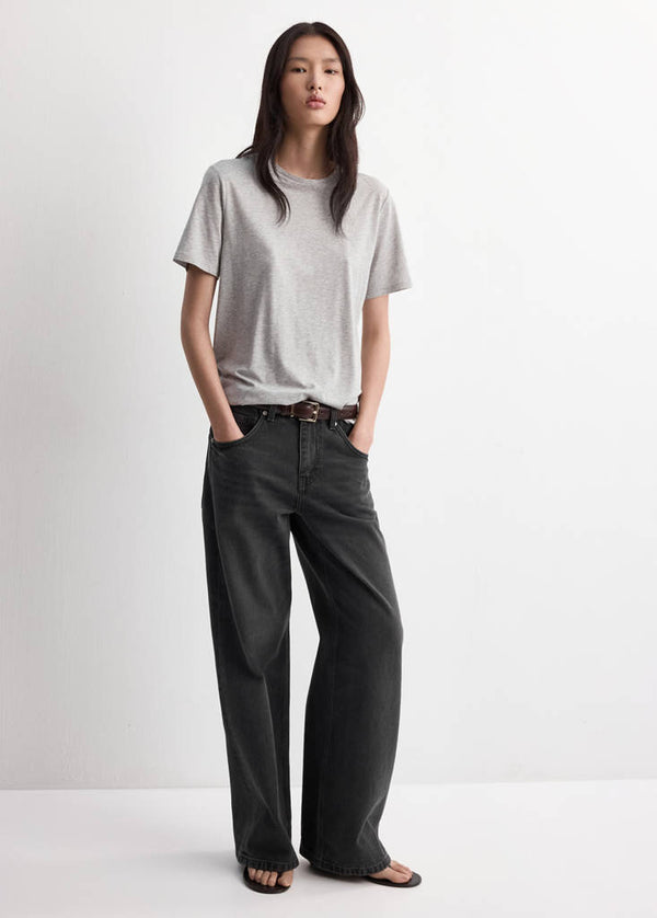 Lige Jeans Med Normal Talje