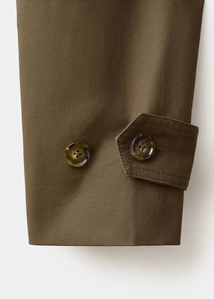 Trench Avec Col Cheminée Et Ceinture