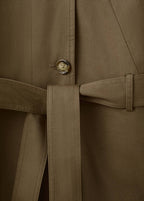 Trench Avec Col Cheminée Et Ceinture