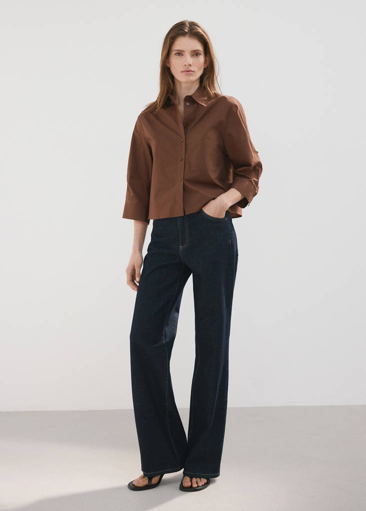 Chemise Coton À Poche