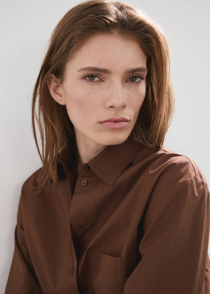 Chemise Coton À Poche