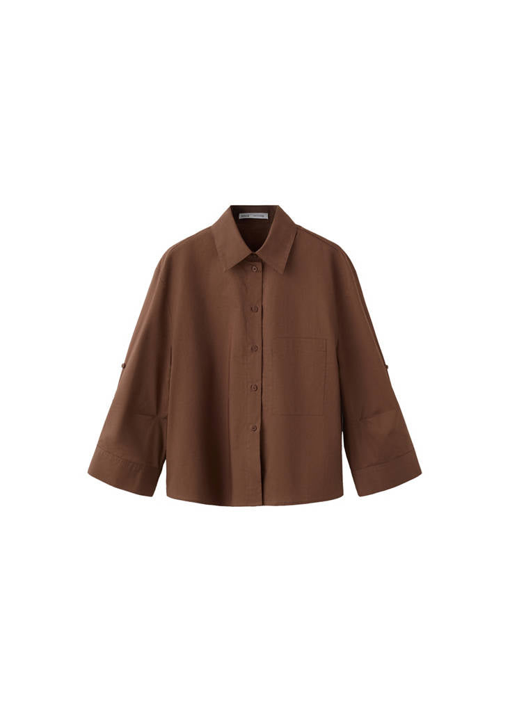 Chemise Coton À Poche