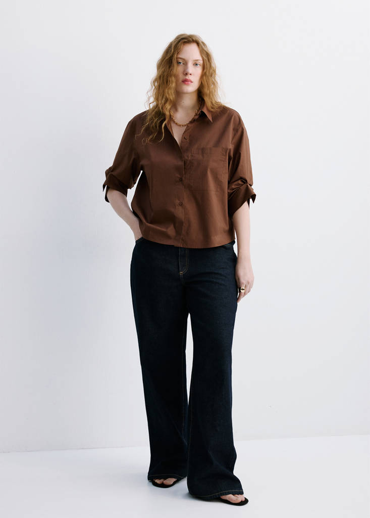 Chemise Coton À Poche