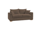 Convertible Straight Sofa Express Opening - Augustin - Bouclé Fabric - 140X200