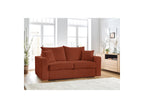 Convertible Straight Sofa Express Opening - Augustin - Bouclé Fabric - 140X200