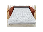 Straight Convertible Sofa with Express Opening - Augustin - Bouclé Fabric - 160X200