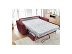 Straight Convertible Sofa with Express Opening - Augustin - Bouclé Fabric - 160X200